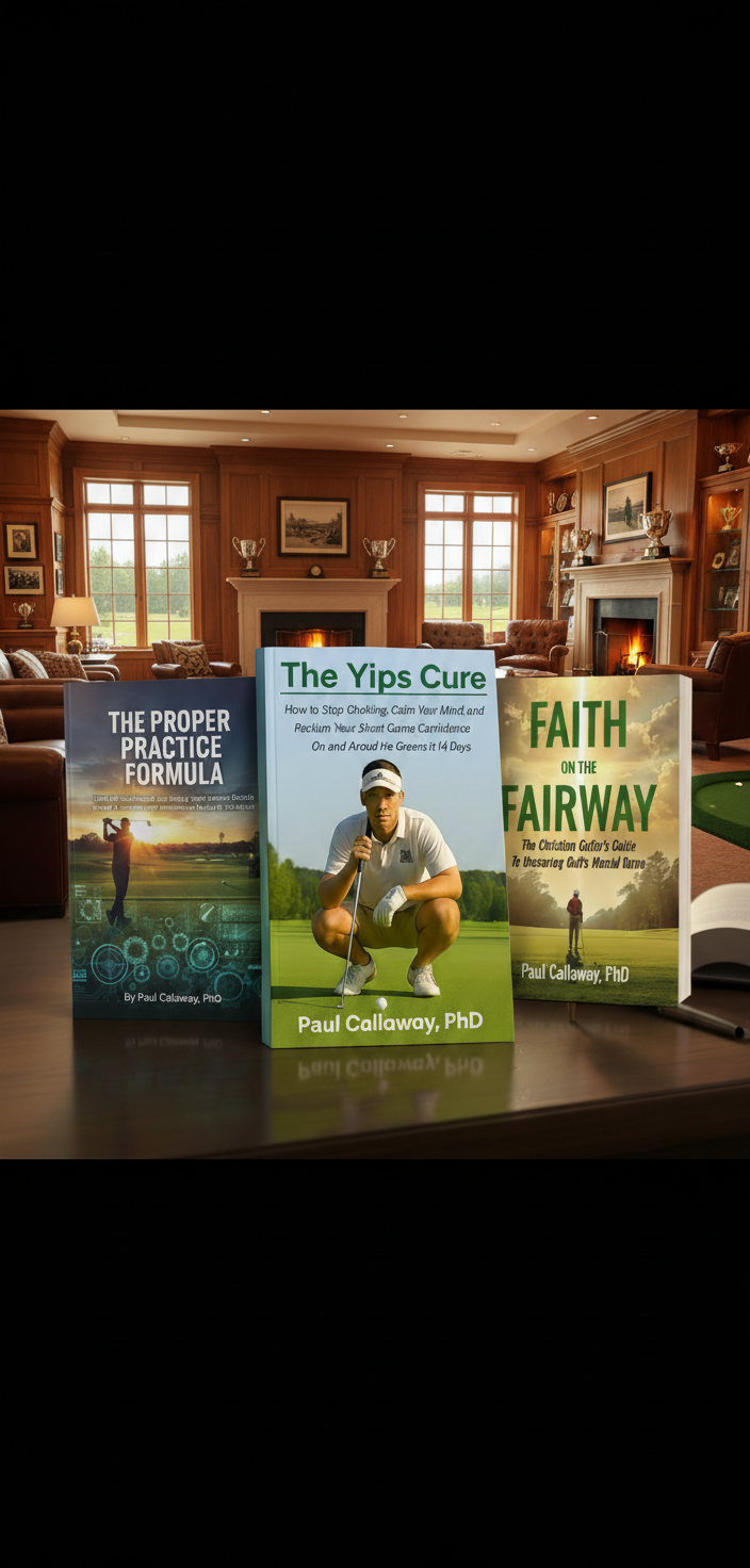 The Limitless Success Mentoring Golf Mental Game Mastery 3-book Bundle