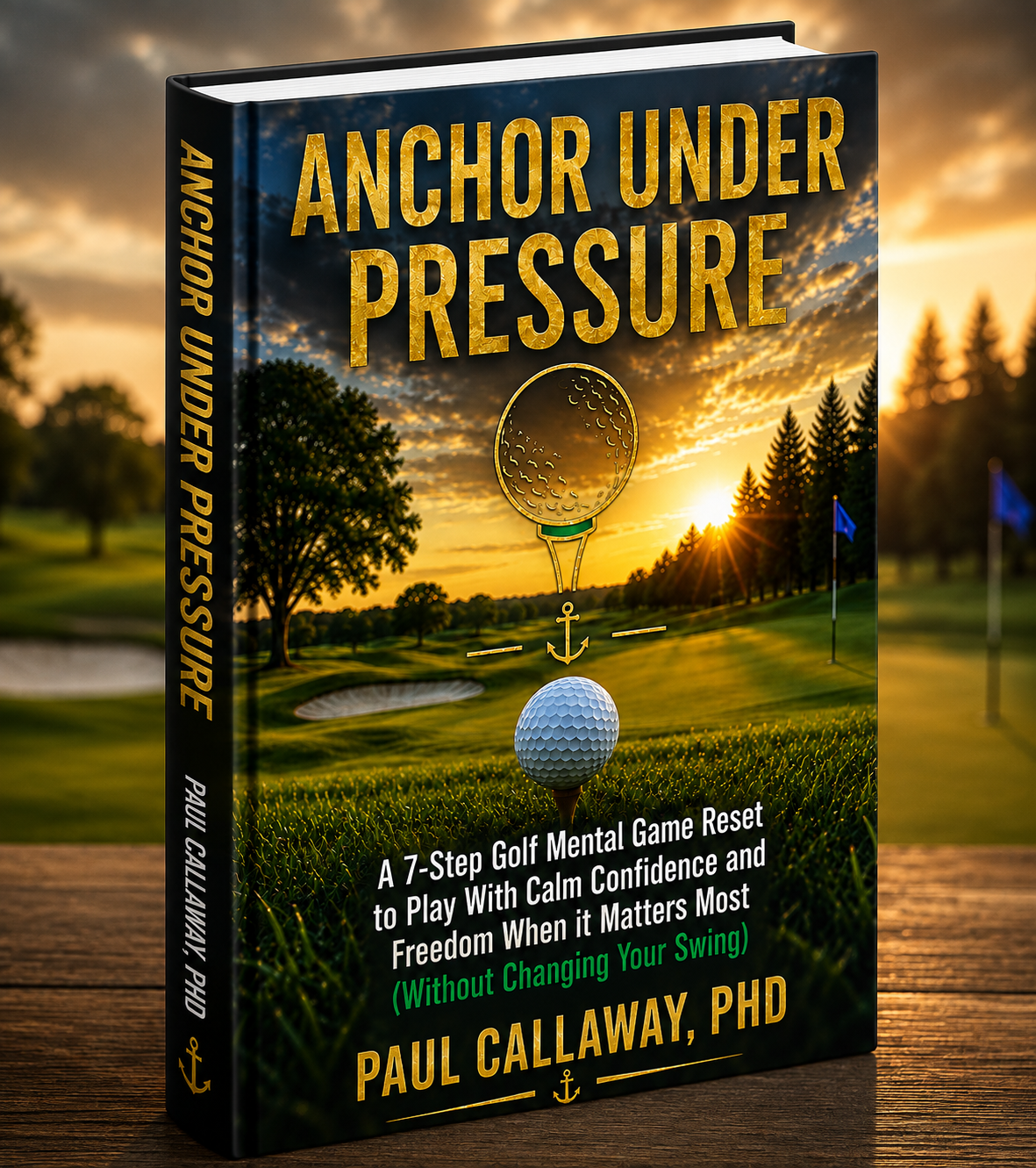 ANCHOR UNDER PRESSURE - A 7-Step Golf Mental Game Reset to Play With Calm Confidence and Freedom When It Matters Most (Without Changing Your Swing)