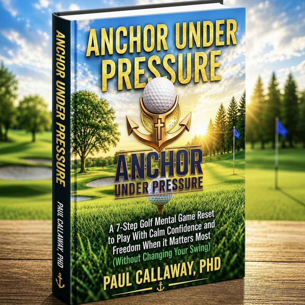ANCHOR UNDER PRESSURE - A 7-Step Golf Mental Game Reset to Play With Calm Confidence and Freedom When It Matters Most (Without Changing Your Swing) - $27